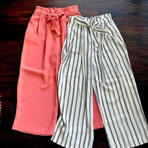 Bundle of 2 Zara Culottes